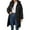 Black, variant on Womens Winter Coats With Hood Women's Winter Warm Thicken Long Outwear Pockets Coat Parka Jacket Red,3XL