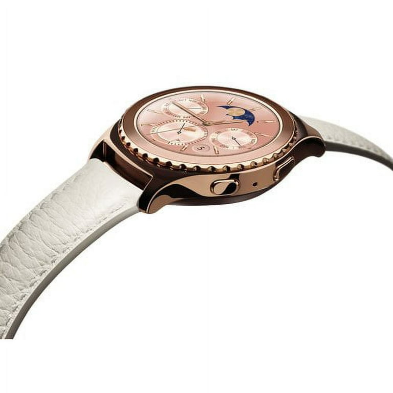 Restored Samsung IT SM R7320ZDAXAR Gear S2 Smartwatch Classic Rose Gold Refurbished Walmart
