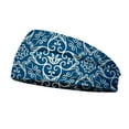 thumbnail image 2 of Minnieouse Diadema Deportes Estampado Estilo vintage Flor Banda para el sudor ancha flexible Alta elasticidad Turbante Envoltura Gimnasio Correr Accesorio para el cabello tipo 3 Minnieouse AP010509-03B, 2 of 6