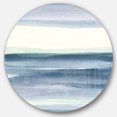 thumbnail image 1 of Designart 'Mint Indigo Dawn I' Art Mural Rond en Métal Style Ferme - Disque de 36, 1 of 5