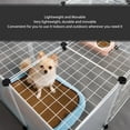 thumbnail image 3 of Pet Fence Portable Easy Assembly Translucent Plastic Cat Dog Enclosure for Small Medium Pet, 3 of 8