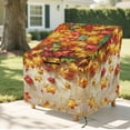 thumbnail image 6 of Renewold Outdoor Chair Covers Waterproof Recliner Chair Cover Heavy Duty Windproof Lawn Deck Furniture Protection with Air Vent Fall Decoration, 32"W x 35"D x 36"H, Maple Leaf Red Gold, 6 of 7