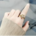 thumbnail image 2 of Spinner Fidget Ring Birthday Gift for Daughter Mom Sunflower Spinning Fidget Ring for Teens To My Daughter Adjustable Anti-Anxiety Spinner Ring Anti Anxiety Fidget Ring Stress Jewelry Gift, 2 of 5