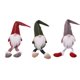 thumbnail image 1 of Pierna larga Árbol de Navidad Muñeca Navidad Pequeño Papá Noel Gnomo Vaso Juguete Colgar Asistente Mostrar ventana Fotografía Regalo de vacaciones Rojo Gris Verde Methold ZHF0243, 1 of 7
