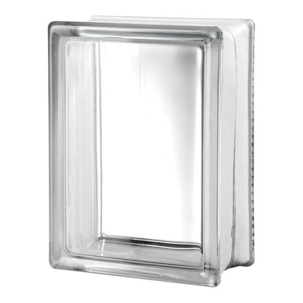 Seves 8 in. H x 6 in. W x 3 in. D Clarity Glass Block Case Of 10