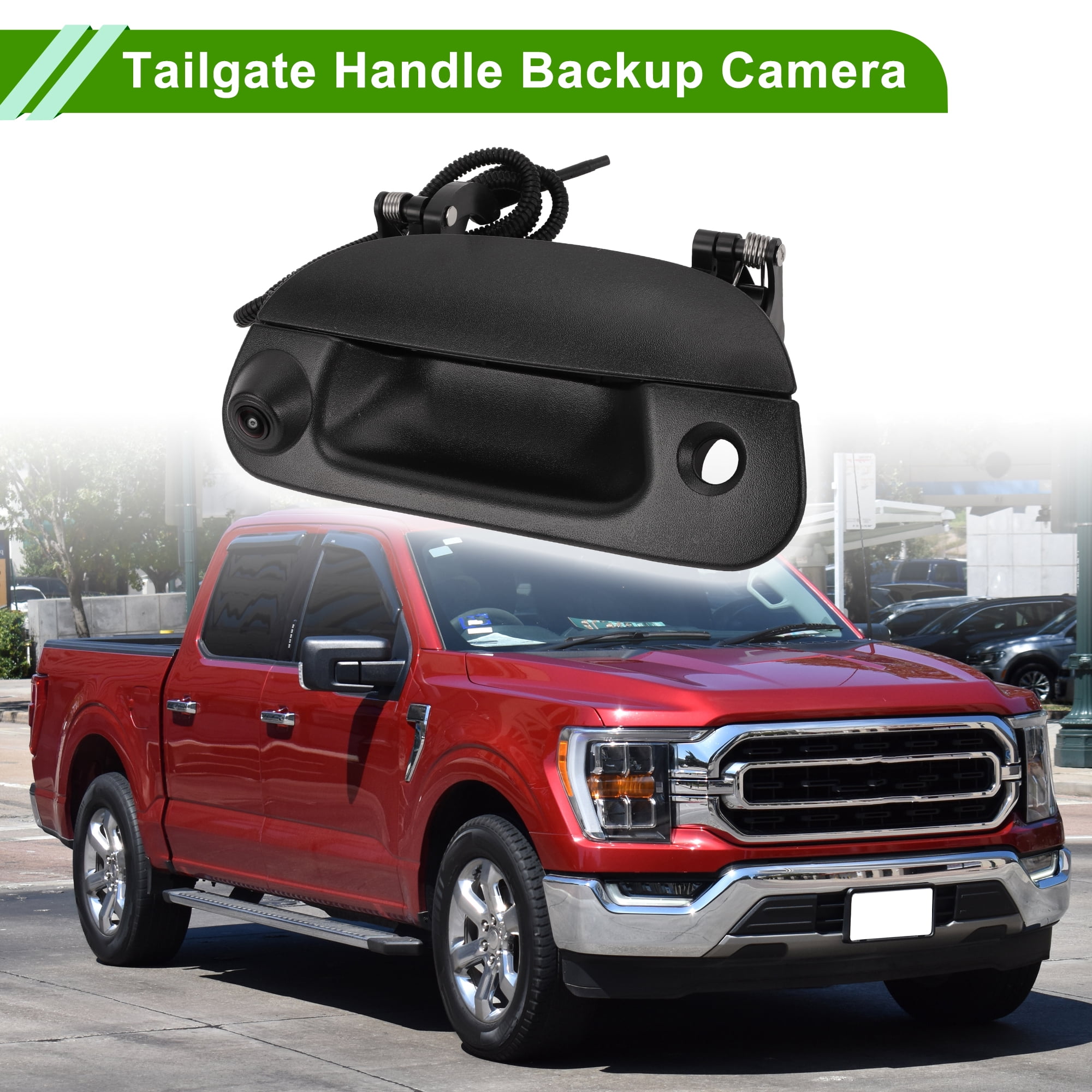 Unique Bargains Tailgate Handle Backup Camera for Ford F-150 1997-2003 and F-250 1997-1999