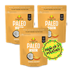 Mango Coconut Paleo Bites, 3 Pouches Per Order, 6 Bites Per Pouch, 15g of Protein Per Pouch, Top 14 Allergen-Free Healthy Plant Based Snacks, No Sugar Keto Snacks