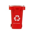 Augper Children's Mini Trash Can 4color Learning Garbage Sorting