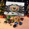 thumbnail image 5 of Monster Jam Mini Holiday Advent Calendar 24 Days of Mini Monster Trucks and Accessories 1:87 Scale Advent Calendar for Boys and Girls, 5 of 9
