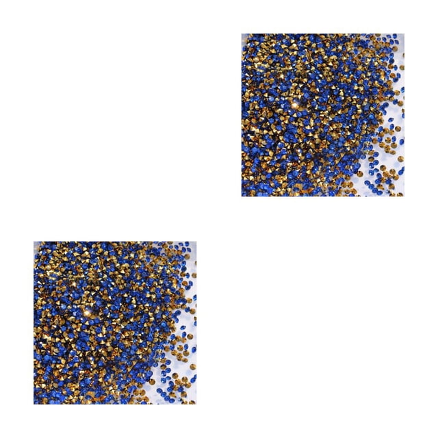 Sonducket 1000 piezas de diamantes de imitación de fijación en caliente, cristales redondos en punta, piedras Strass, dijes para decoración de uñas, Type10 NO10 Sonducket CBP452098