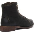 thumbnail image 3 of Josef Seibel Sienna 17 Women's Lace Up Leather Ankle Boot In Black Size 10, 3 of 6