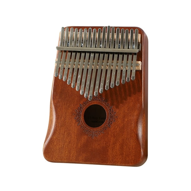 Piano de pulgar Thumb Piano 17 Keys Instrumentos musicales Portable Finger Piano Regalos para niños y adultos Principiantes Meterk Piano de pulgar