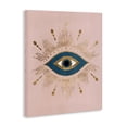 thumbnail image 2 of Stupell Industries Evil Eye Glam Boho Pattern Bold Blue Pink, 16 x 20, Design by Grace Popp, 2 of 5