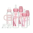 thumbnail image 4 of Dr. Brown's Natural Flow Anti-Colic Options+ First Year Baby Bottle Gift Set, Pink, BPA free, 0m+, 4 of 17