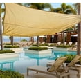 thumbnail image 5 of Outsunny 24' x 24' Outdoor Patio Sun Shade Sail Canopy Square UV Resistant, 5 of 5