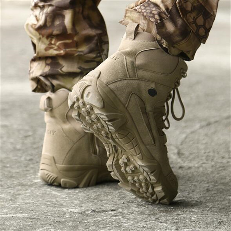 military ankle boots