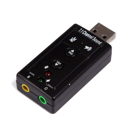 Haobase USB  External Channel Sound Card Audio
