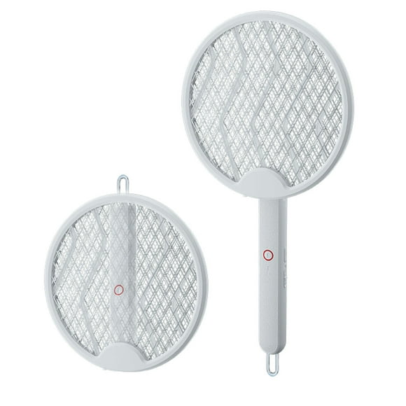 Electric Fly Swatter, Rechargeable Bug Zapper Racket Foldable, Mosquito Zapper Killer for Outdoor & Indoor