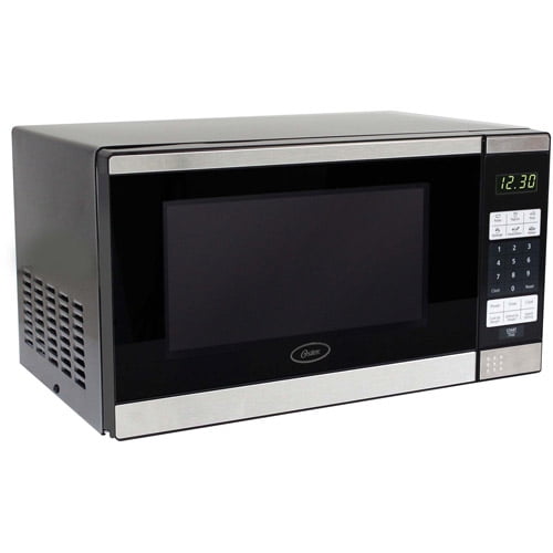Oster 0.7 Cu Ft Compact Microwave Stainless-steel/black Ogyu701