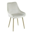 thumbnail image 2 of LumiSource Diana Solid Back Dining Side Chair - Set of 2, 2 of 6