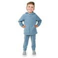 thumbnail image 3 of Jan & Jul Toddlers Boys Girls Breathable Active Fleece Pants (Stormy Blue, 3T), 3 of 5