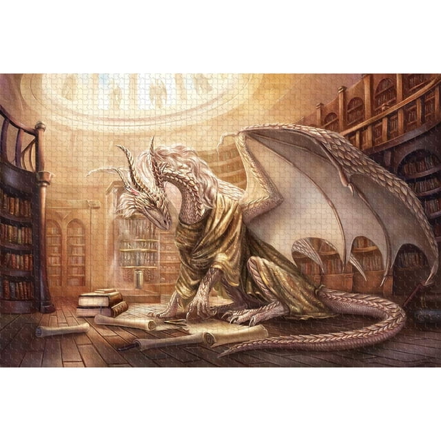 Puzle Buhoet Dragon 1000 piezas para adultos (75 x 50 cm)