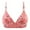 Pink, variant on KHONTS Plus Size Push up Bras for Women Rose Printed High Support Lift up Bra Sift Wireless Comfy Bralettes for Everyday Wear Pink 42