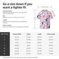 thumbnail image 5 of Goofa Cartoon Poodle Dog Printed Men's Casual Short-sleeved Shirt,Lightweight Breathable Button-down,Summer Casual men's top,Versatile Fashion shirt-XX-Large, 5 of 7