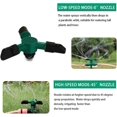 thumbnail image 4 of Lawn Sprinkler, 4pcs Automatic 360 Rotating Adjustable Garden Sprinkler Lawn Irrigation System, Leak-proof Design, 4 of 5