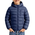 thumbnail image 5 of Xingjin Boys Winter Coat, Kids Winter Jacket with Hood, Boys Puffer Jacket with Full Zip and Multi Pockets, Lightweight Warm Outerwear for Cold Weather, 5 of 8