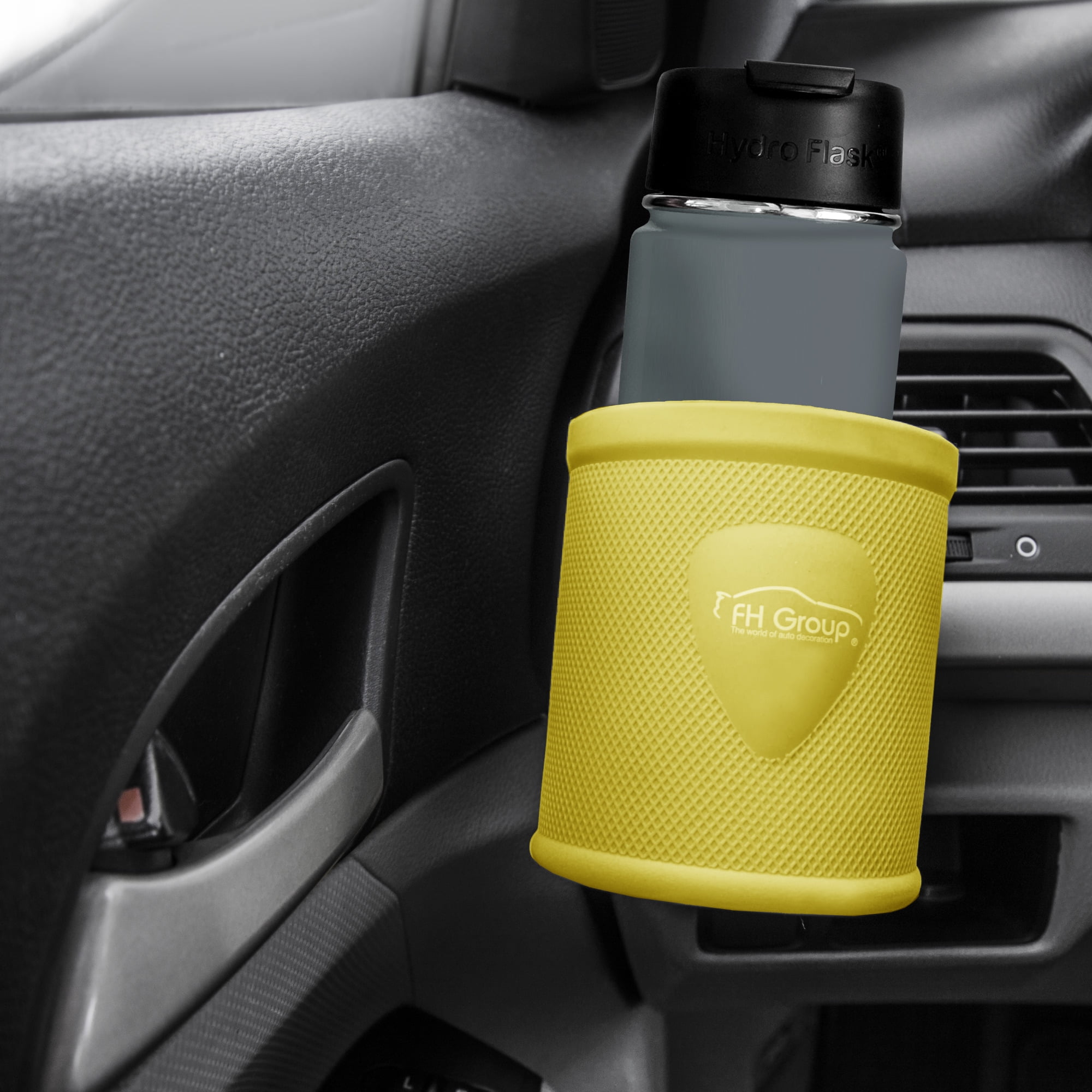 FH Group, Silicone Auto Travel Cup Holder Smartphone iPhone Galaxy Coin Holder 14 Colors