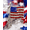 Gold, variant on American Flag Brooches Lapel Pins USA National Flag Sparkling Crystal Rhinestone 4th of July Patriotic Jewelry