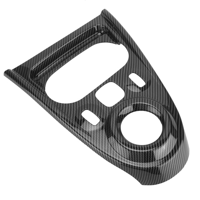 Gear Shift Panel Decoration,LHD Carbon Fiber Style Car Interior Styling Gear Shift Panel Frame Proven Performance