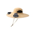 thumbnail image 3 of AJGRHE Solar Fan Hat For Outdoor Sun With Portable Cap Khaki One Size, 3 of 3