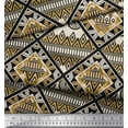 thumbnail image 3 of Soimoi Poly Georgette Fabric Argyle Geometric Printed Craft Fabric by the Yard 42 Inch Wide, 3 of 3