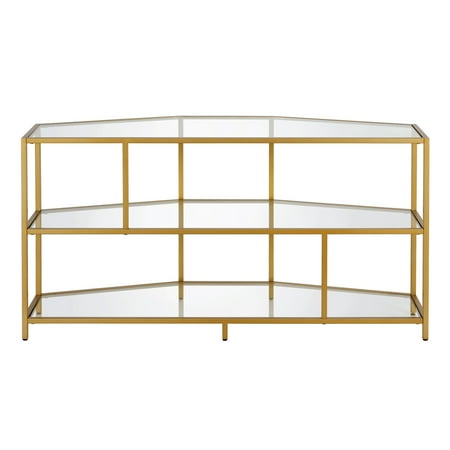 Camden&Wells - Clark TV Stand for TVs Up to 55" - Brass