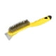 thumbnail image 5 of Cepillo de alambre de acero inoxidable DYNWAVEMX con mango ergonómico Amarillo, 5 of 8