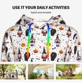 thumbnail image 4 of Wukai Halloween Gnome Print Womens Hoodies Fleece Sweatshirts Long Sleeve Sweaters Pullover Fall Outfits Winter Clothes-Medium, 4 of 7