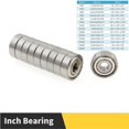 thumbnail image 2 of Bearings Kit ,R2 R3 R4 R6 R8 R10 R12 R133 R144 R155 R156 R166 R168 R188 ZZ,Ball Bearings ,Easy to Use, 2 of 6
