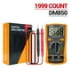 thumbnail image 3 of Tester de corriente de voltaje 2000 Cuenta con el medidor de amperios de voltímetro de multímetro digital Ndcxsfigh  Para estrenar, 3 of 9