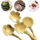 thumbnail image 5 of Juego de 8 cucharas de flores, cucharas de té reutilizables de acero inoxidable, cuchara para revolver, cuchara de café, cuchara para mezclar, vajilla para fiestas de té. Juego de 8 cucharas de, 5 of 7