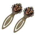 thumbnail image 2 of Butterflies Book Accessories: Vintage Copper- Set of 2, Stainless Steel Reading Accessories for Book Lovers and Readers, 2 of 5