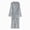 R217-Light Gray, variant on NOLDARES Mens Hooded Bathrobe Pure Cotton Terry Cloth Long Robe for Men Super Absorbent Quick Drying Spa Robe(Wine,One Size)