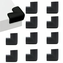 HeftyFit Corner Protector for Baby (10 Large Corners), Heavy-Duty Soft Rubber Foam Furniture Corner Bumper Guards,