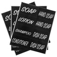 thumbnail image 4 of HEMOTON  3 Sheets Waterproof Soap Stickers Bath Tags Travel, 4 of 8