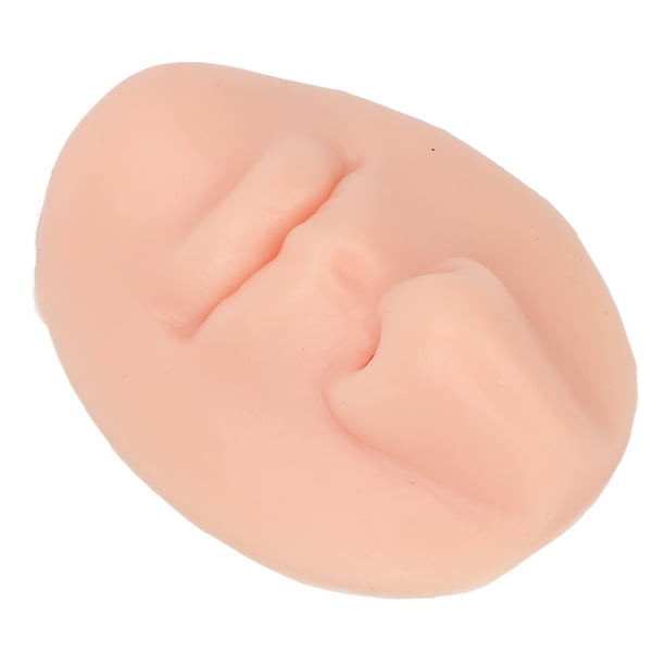 Modelo De Nariz De Silicona, 3 Uds., Con Boca, Elástico , Reutilizable, Modelo De Nariz Para Piercing