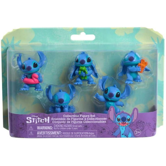 Disney Lilo & Stitch Stitch Collectible Figure 5-Pack
