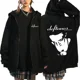 thumbnail image 3 of Deftones-Sudadera con capucha y cremallera para hombre y mujer, abrigo de manga larga de gran tamaño, estilo Harajuku, banda de Rock y Hip Hop, color blanco, ropa de calle, 2024, 3 of 5