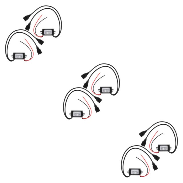 Maytalsory 2 Pieces Auto Module Antiflaming Professional 12V to 5V Replacement Automotive Converter Part Accessories 3Set
