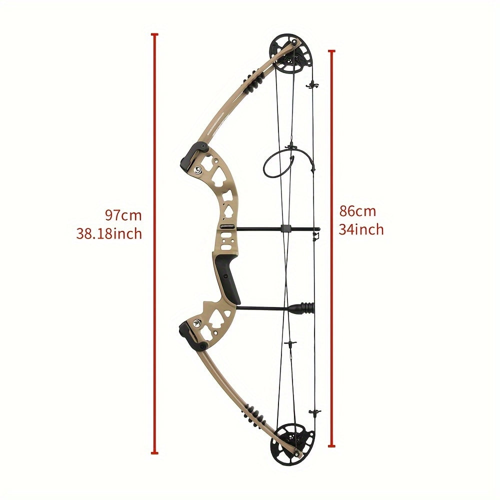 JUNXING Battleship PRO Compound Bow Hunting Bow 30-55 lbs